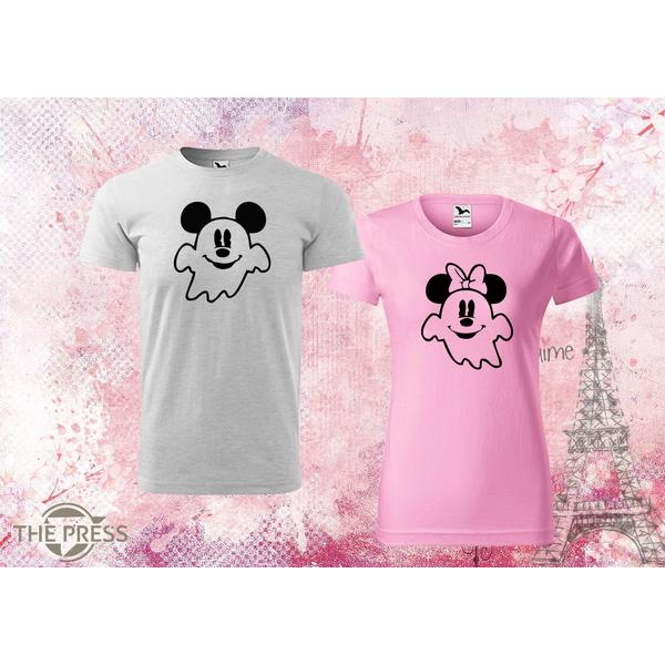 Mickey Ghost Páros Póló